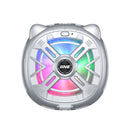 IINE Chill Meow Magnetic RGB Cooling Fan (Black, Silver)