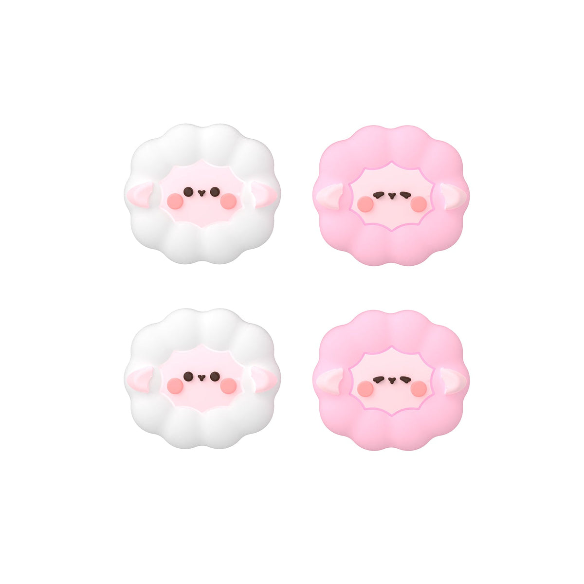 IINE BaaBaa Sheep Silicone Joy-Stick Caps for Switch Joy-Con (L1029)
