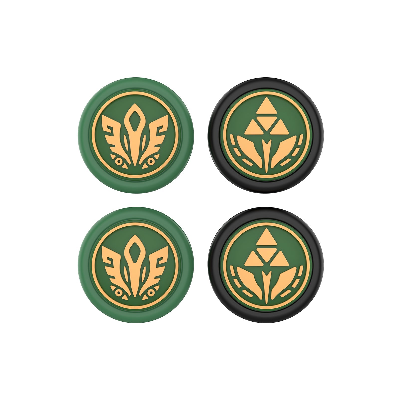 IINE Zelda Joystick Caps for Nintendo Switch 2 (Green/Yellow) (L1152)