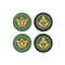 IINE Zelda Joystick Caps for Nintendo Switch 2 (Green/Yellow) (L1152)