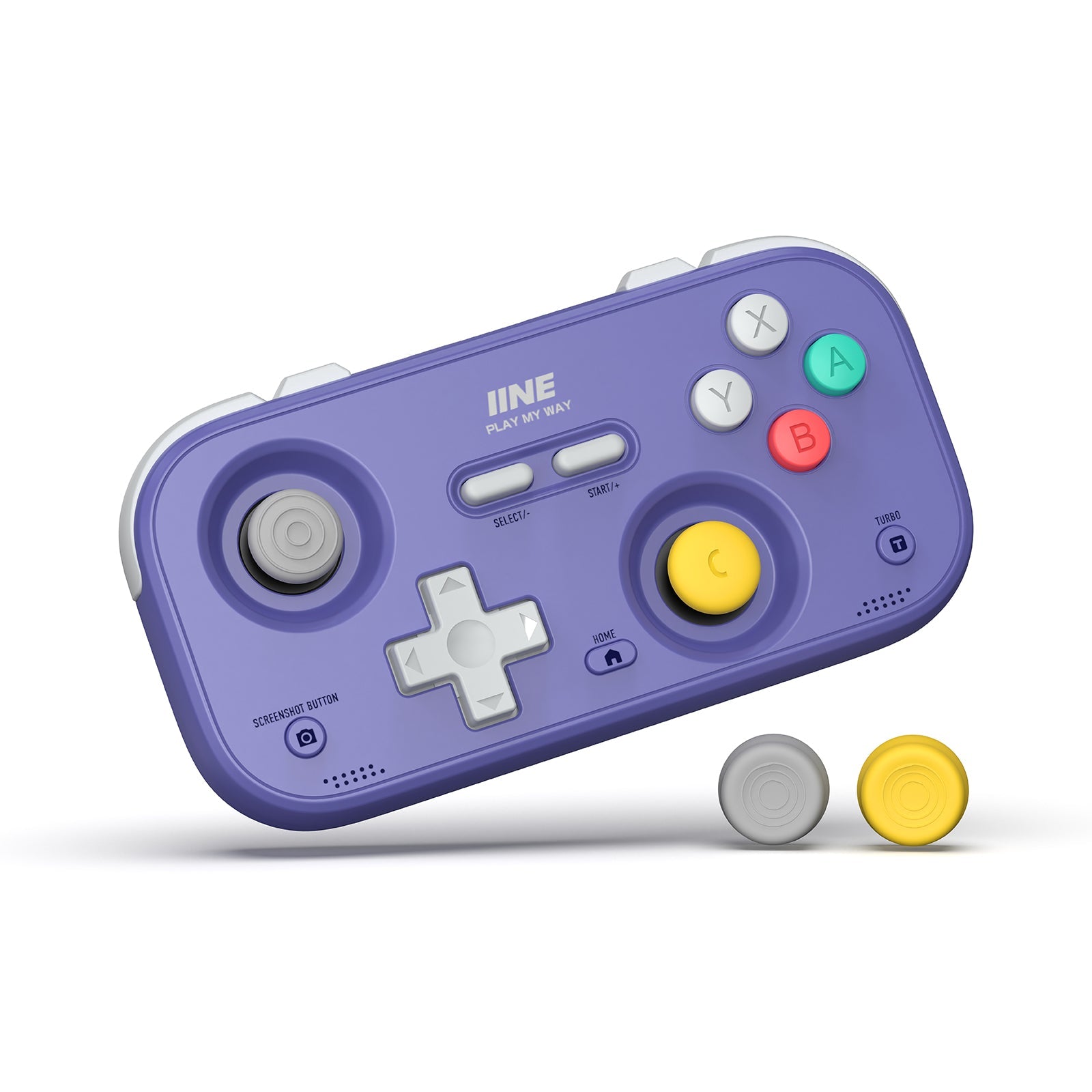 IINE Palm-Sized Retro Chronos Controller for Nintendo Switch