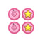 IINE Kirby Joystick Caps for Nintendo Switch 2 (Pink/Yellow) (L1148)