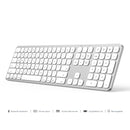 SODI KB036 Wonder Series Wireless Keyboard for macOS (Silver)