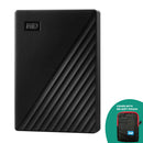 WD My Passport External Hard Drive USB 3.2 Gen1 6TB + WD Soft Pouch