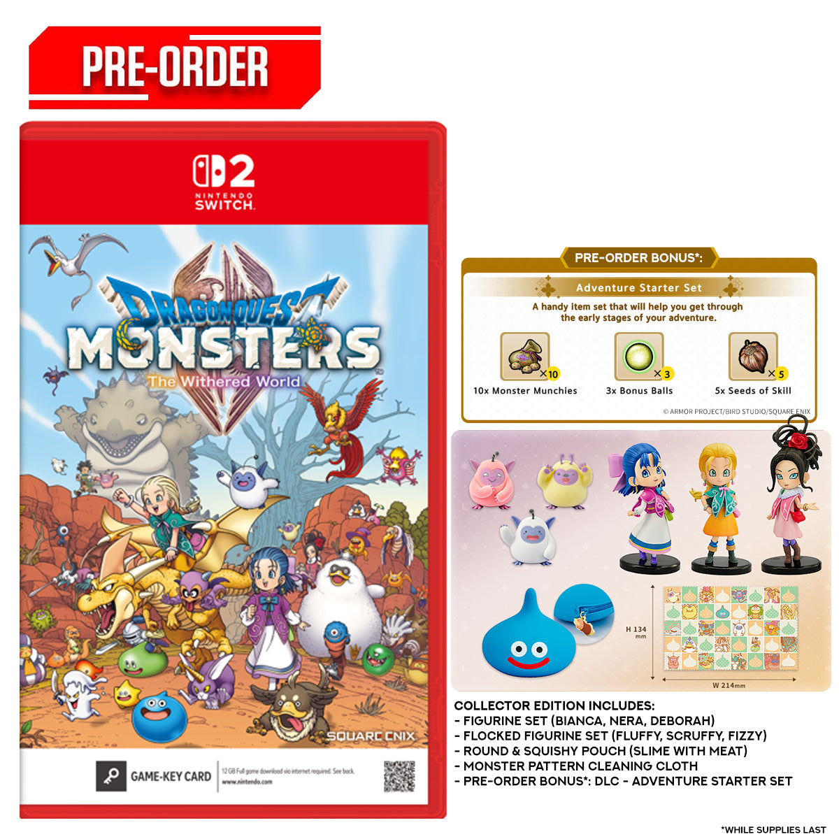 Nintendo Switch 2 Dragon Quest Monsters: The Withered World Collector Edition