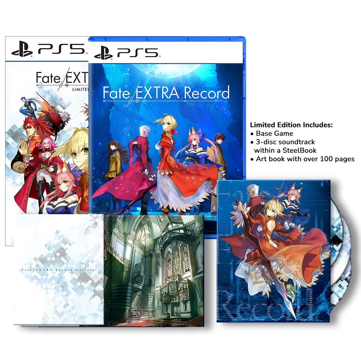 PS5 Fate/EXTRA Record Limited Edition