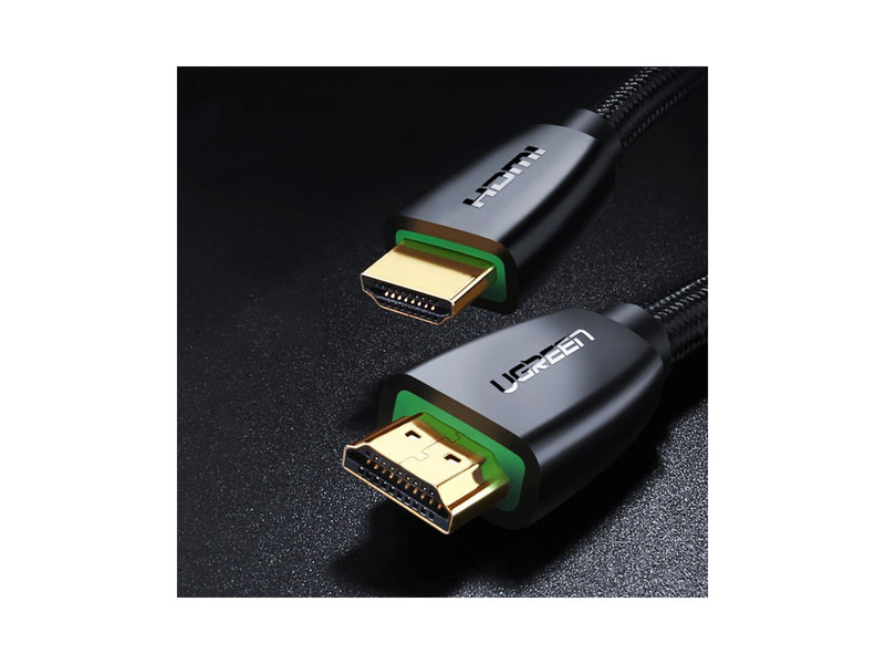 UGreen HDMI Male To Male Cable With Nylon Braid - 10m (Black) (HD118/40414)