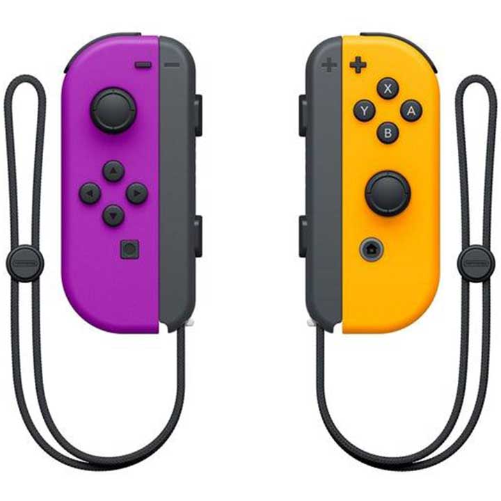 NSW Joy-Con Left/Right Controller Neon Purple/Neon Orange (EU)