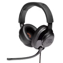 JBL Quantum 300 Hybrid Wired Over-Ear Gaming Headset With Quantumsurround & Flip-Up Mic (Black)