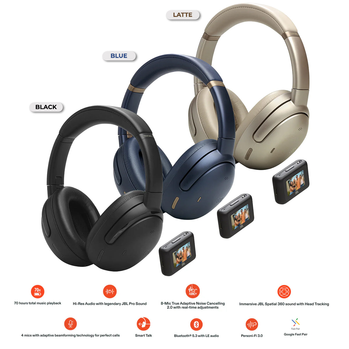 JBL Tour One M3 Smart TX Wireless Over-Ear Noise Cancelling Headphone