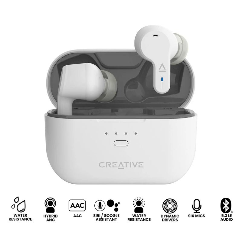 Creative Zen Air Pro True Wireless Earbuds (White)