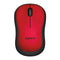 Logitech M221 Silent Wireless Mouse Red