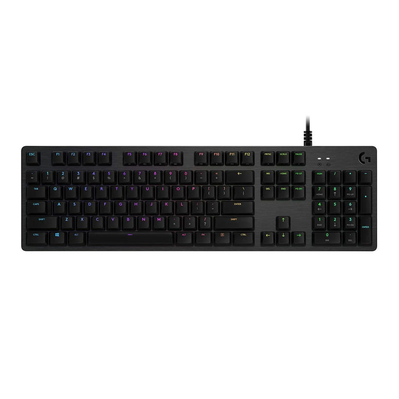 Logitech G512 Carbon RGB Mechanical Gaming Keyboard (GX Brown Tactile)