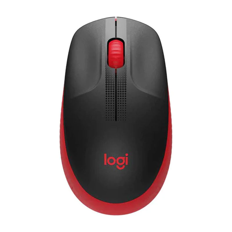 LOGITECH M190 WIRELESS GAMING MOUSE (RED) - DataBlitz