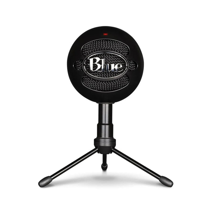 Logitech Blue Snowball Ice USB Microphone For Recording/ Streaming/ Podcasting/ Gaming (Black)