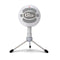 Logitech Blue Snowball Ice USB Microphone For Recording/ Streaming/ Podcasting/ Gaming (White)