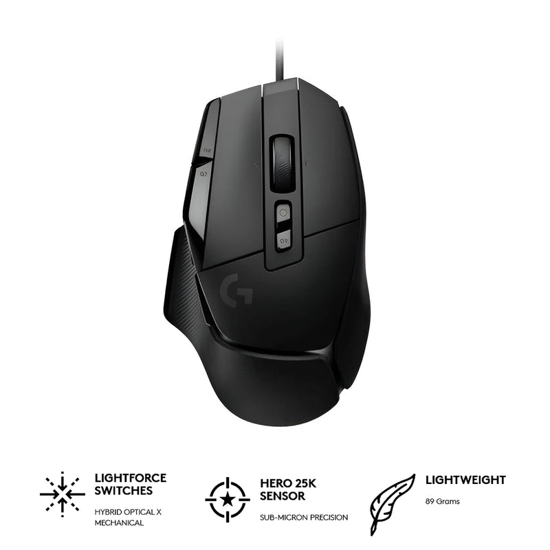 Logitech G502 X Gaming Mouse (Black)