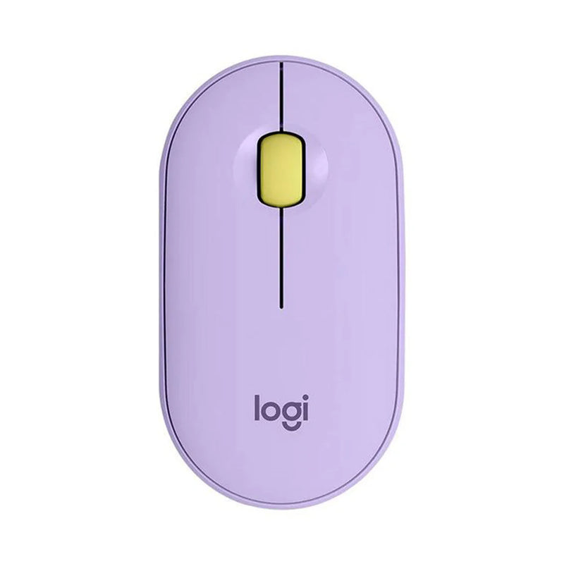 Logitech Pebble M350 Wireless Mouse (Lavender)