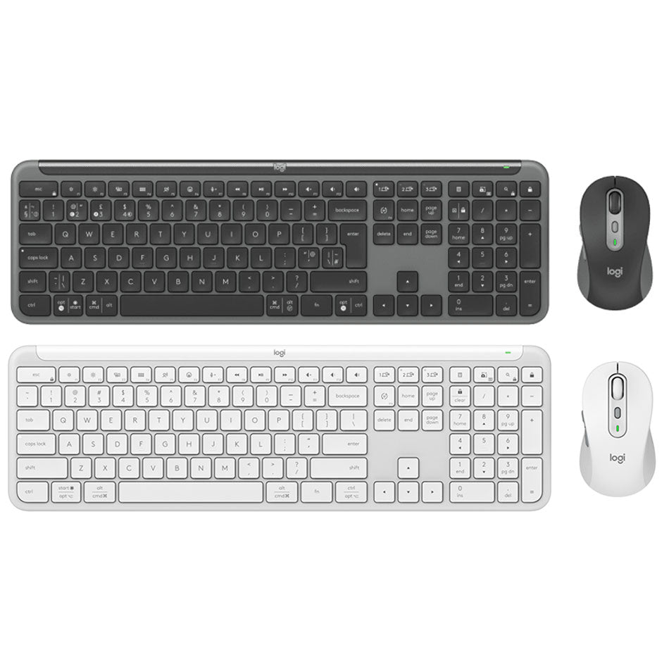 Logitech Signature Slim Combo MK950 Full-Size Wireless Keyboard & Mouse