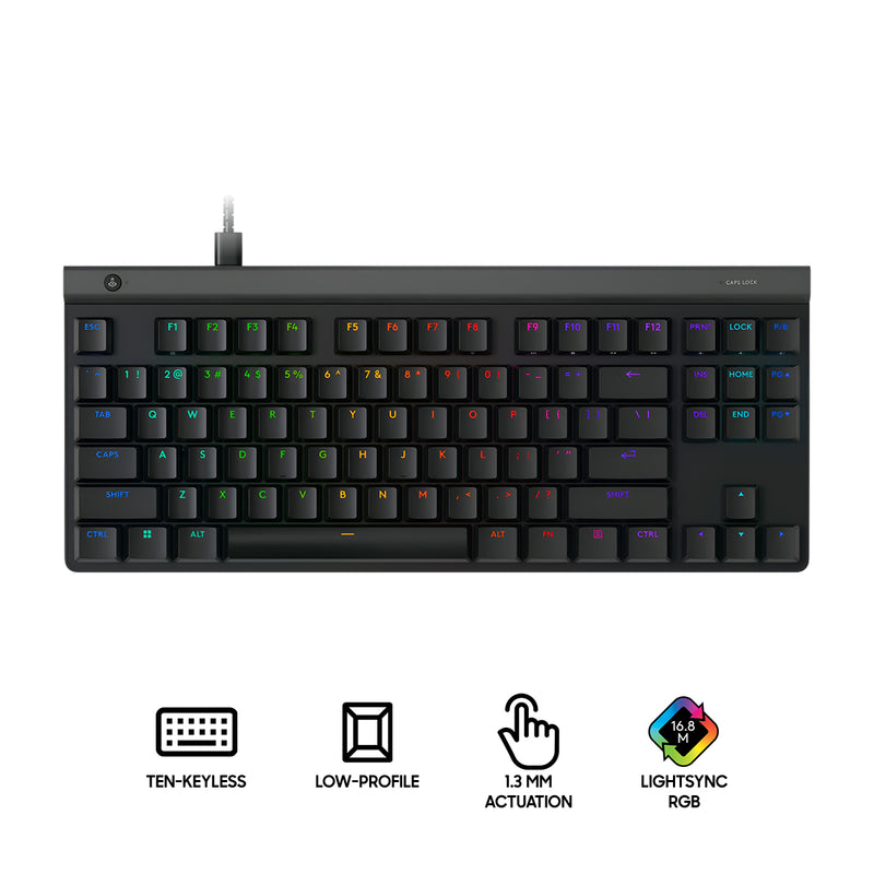 Logitech G515 TKL Wired Gaming Keyboard (Black)