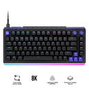 Logitech G512 X 75 Dual Swap TMR Analog/Mechanical 8k Gaming Keyboard (Black) (920-013942)