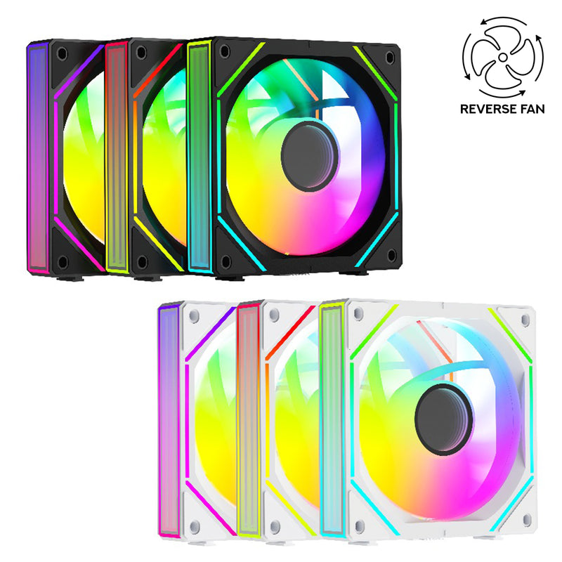 Ocypus Gamma F12 Uni ARGB Reverse Blade 3-in-1 Cooling Fan