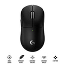 Logitech Pro X Superlight 2c Lightspeed Wireless Gaming Mouse (Black, White)