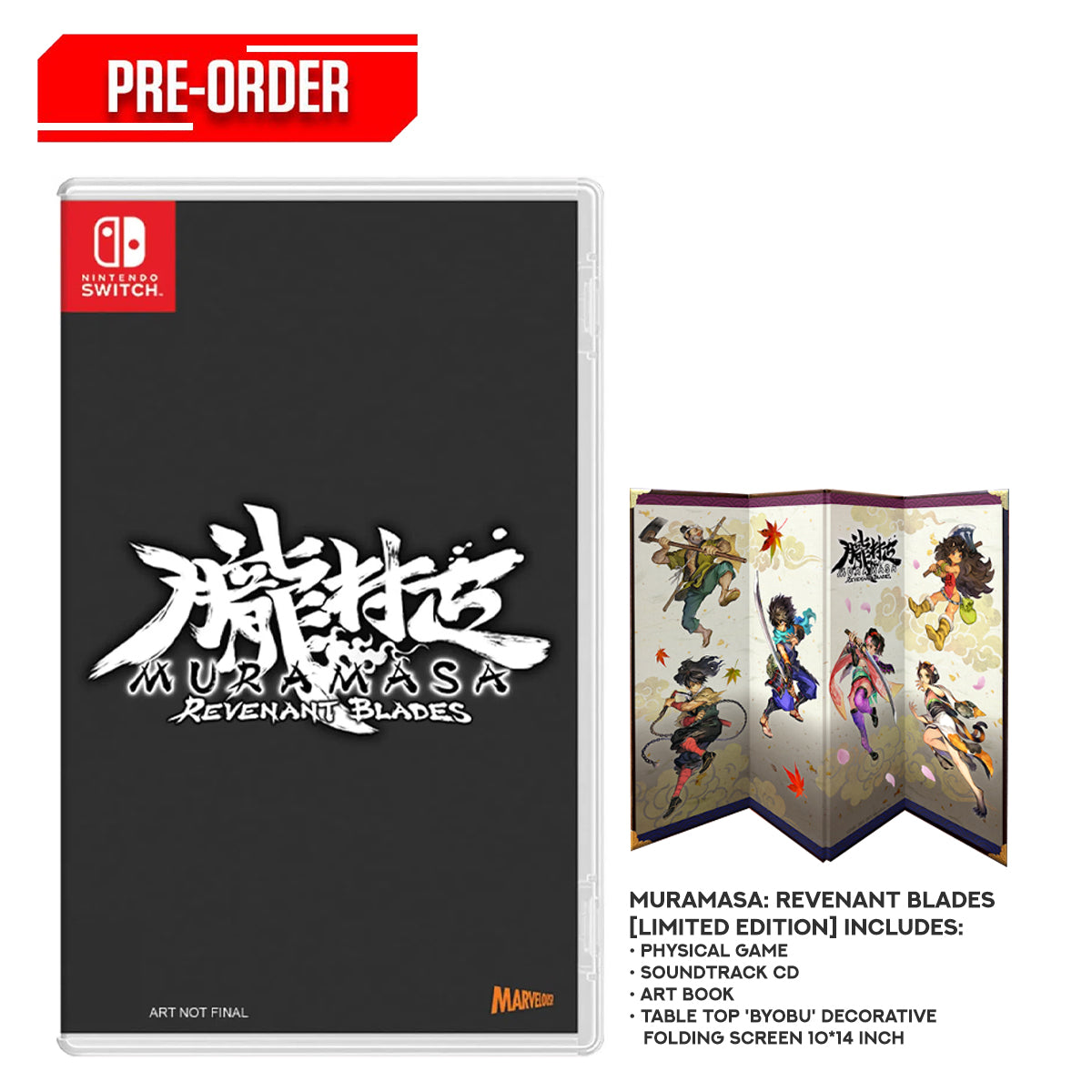 Nintendo Switch Muramasa: Revenant Blades Limited Edition