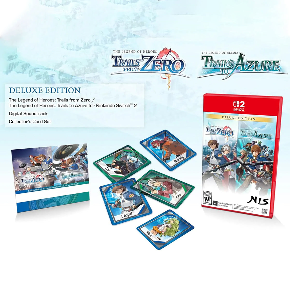 The Legend of Heroes: Trails from Zero / The Legend of Heroes: Trails to Azure - Deluxe Edition