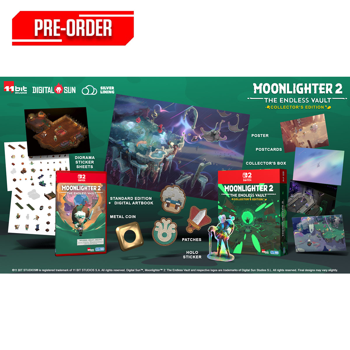 Nintendo Switch 2 Moonlighter 2: The Endless Vault Collector's Edition