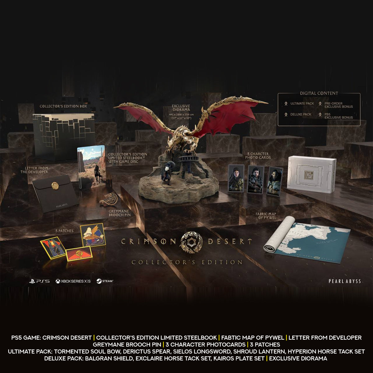 PS5 Crimson Desert Collectors Edition (Asia)
