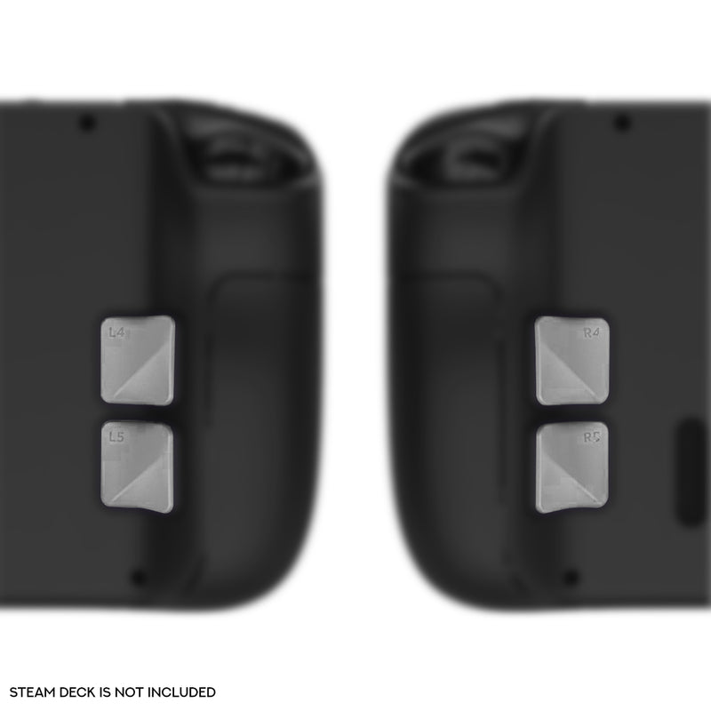 Skull & Co. Back Button Enhancement Set for Steam Deck (4 Pcs) (Limited Gray) (SDBB-LEGR)