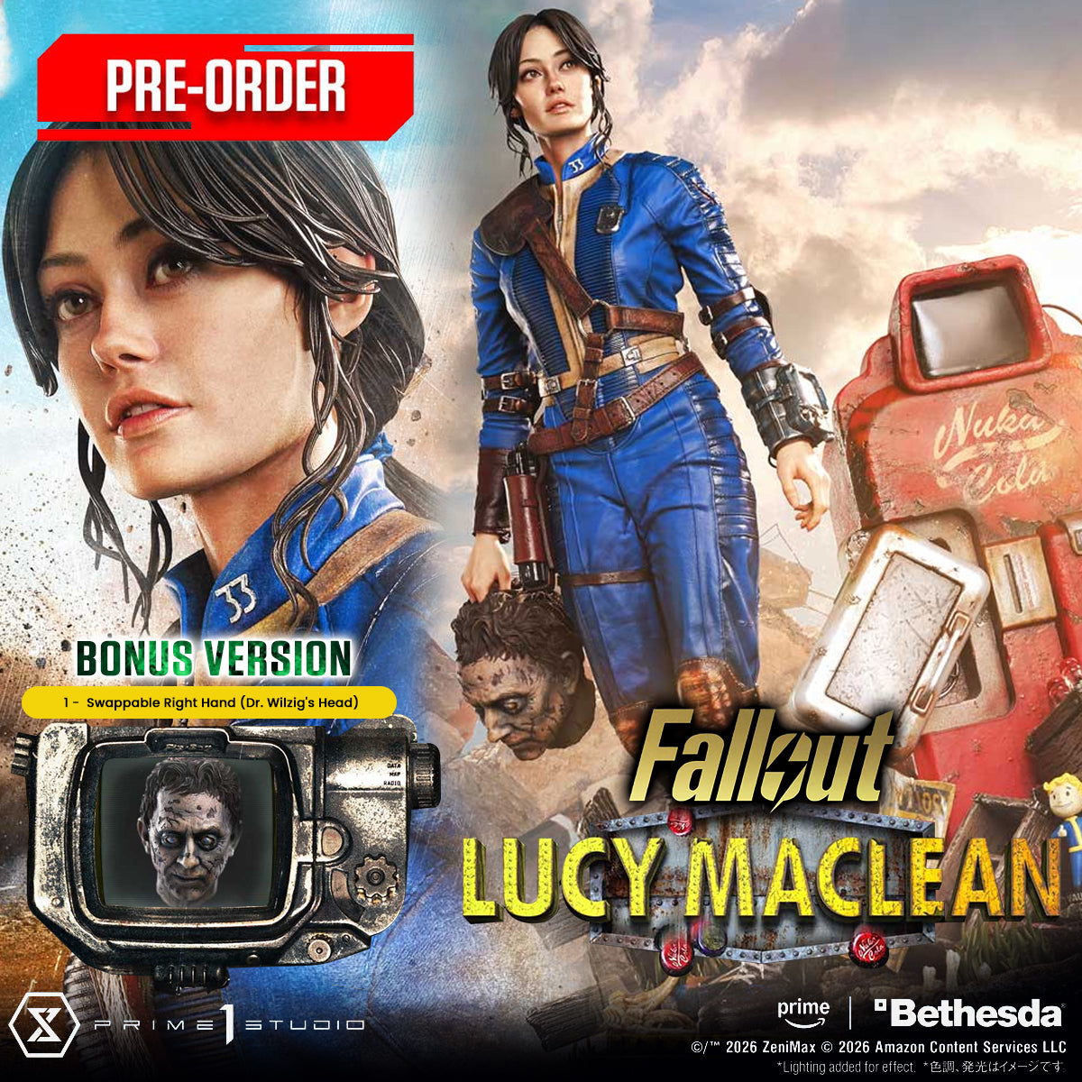 Real Elite Masterline Fallout (TV Series) Lucy MacLean