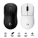 Logitech Pro X Superlight 2c Lightspeed Wireless Gaming Mouse (Black, White)