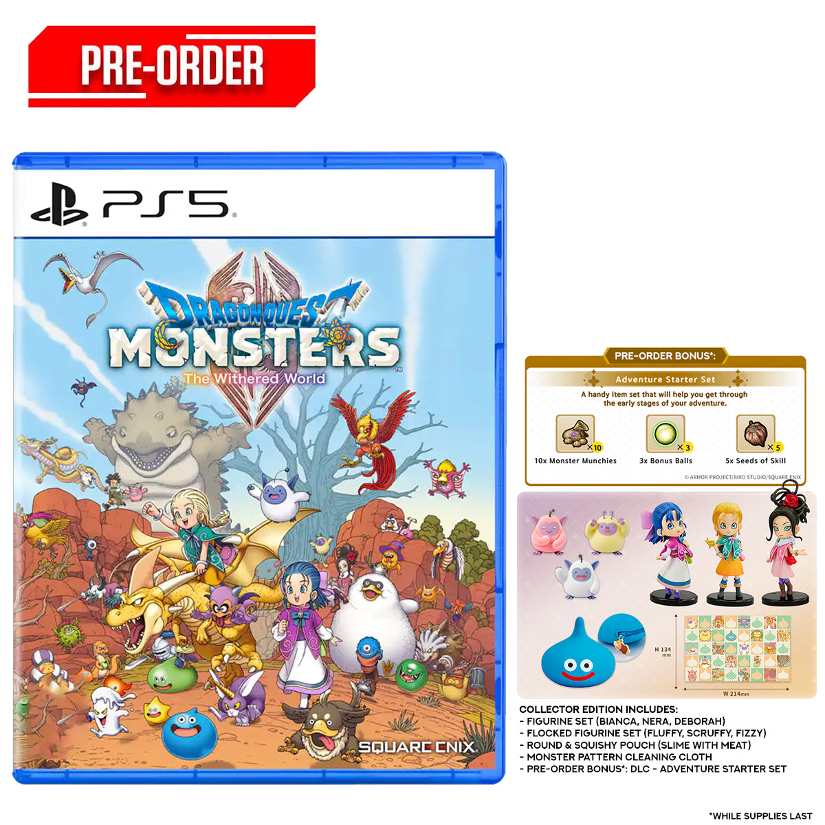 PS5 Dragon Quest Monsters: The Withered World Collector Edition