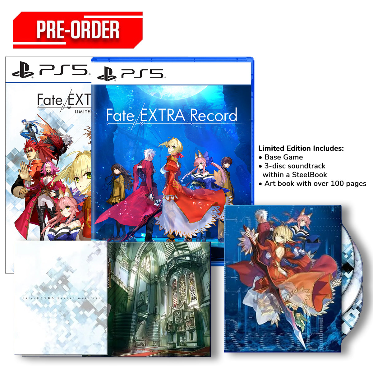 PS5 Fate/EXTRA Record Limited Edition