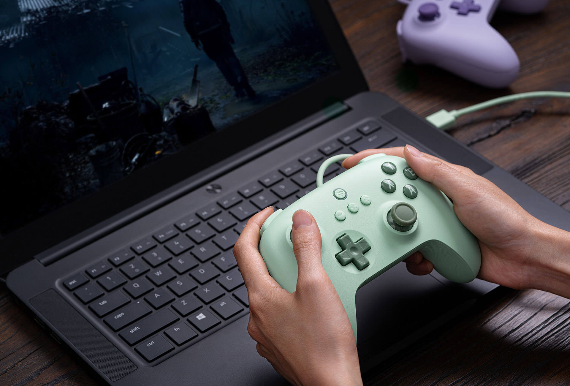 8BITDO Ultimate C Wired Controller (Green Edition) (Windows/Android/Raspberry Pi)