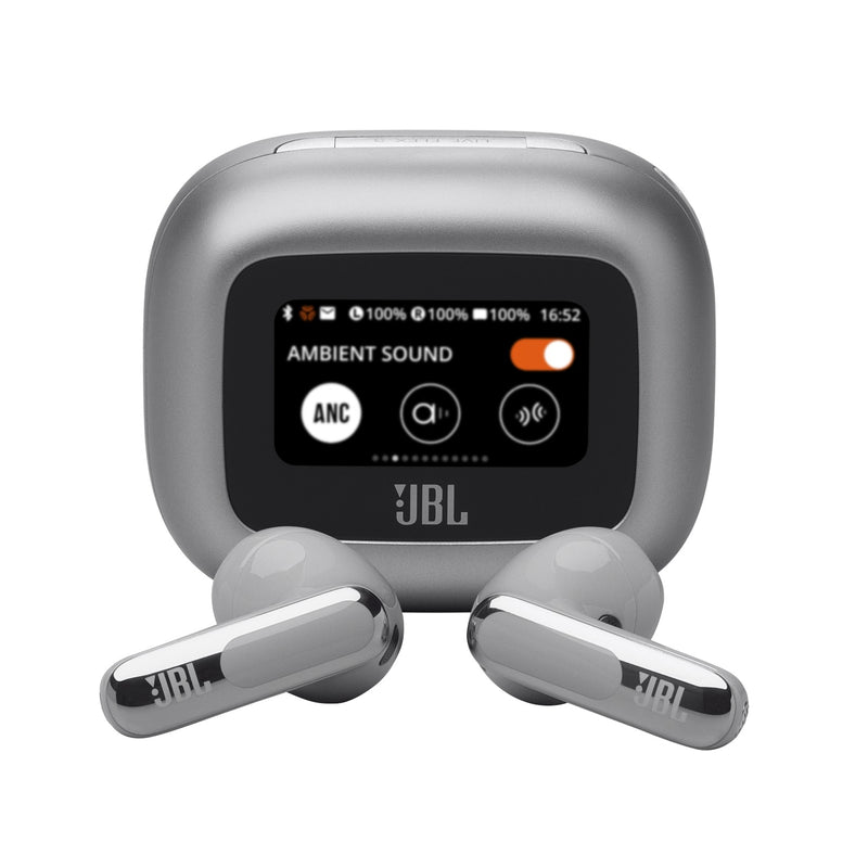 JBL Live Flex 3 True Wireless Noise-Cancelling Earbuds with Open-Stick Design & Smart Charging Case