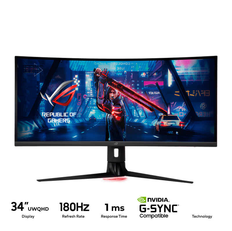 ASUS ROG STRIX XG349C 34" CURVED GAMING MONITOR - DataBlitz