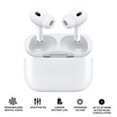 Apple Airpods Pro 2nd Gen with MagSafe Case USB-C (MTJV3AM/A)