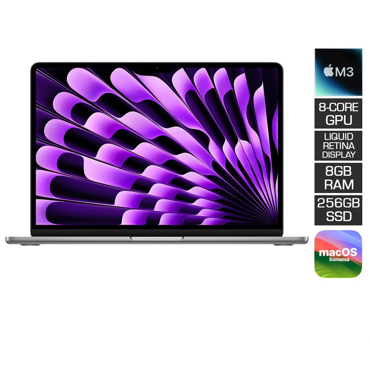 Macbook Air 13" (2024) (MRXN3PP/A) (Space Grey) - DataBlitz