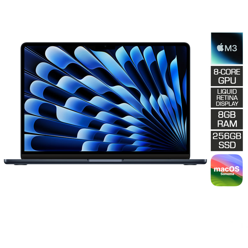 MACBOOK AIR 13" (2024) (MRXV3PP/A) (Midnight) - DataBlitz