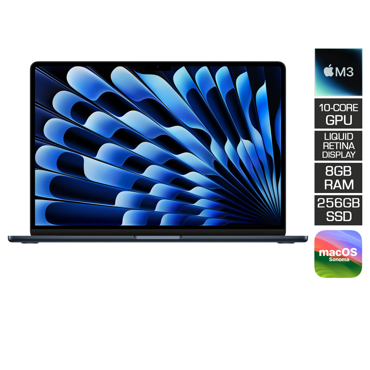 Macbook Air 15" (2024) MRYU3PP/A (Midnight) | DataBlitz