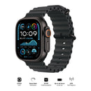 Apple Watch Ultra 2 GPS + Cellular 49mm Black Titanium Case with Black Ocean Band (MX4P3ZP/A)