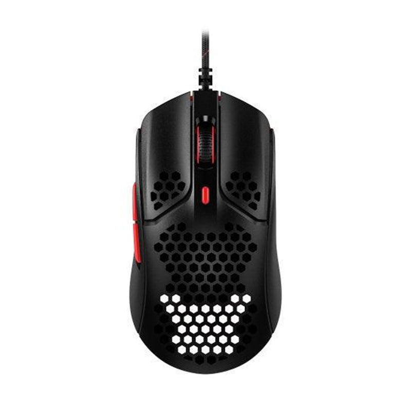 HyperX Pulsefire Haste Ultra-Lightweight RGB Wired Gaming Mouse For PC/PS5/PS4/XBOX X/S/XBOX ONE (Black/Red)