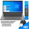 LENOVO Ideapad 3 14ITL6 82H701CJPH Laptop (Arctic Grey) | 14” FHD | i3-1115G4 | 8GB RAM DDR4 | 512 GB SSD | Intel UHD Graphics | Windows 11 Home | MS Office Home & Student 2021 | Lenovo Casual Backpack B210 - DataBlitz