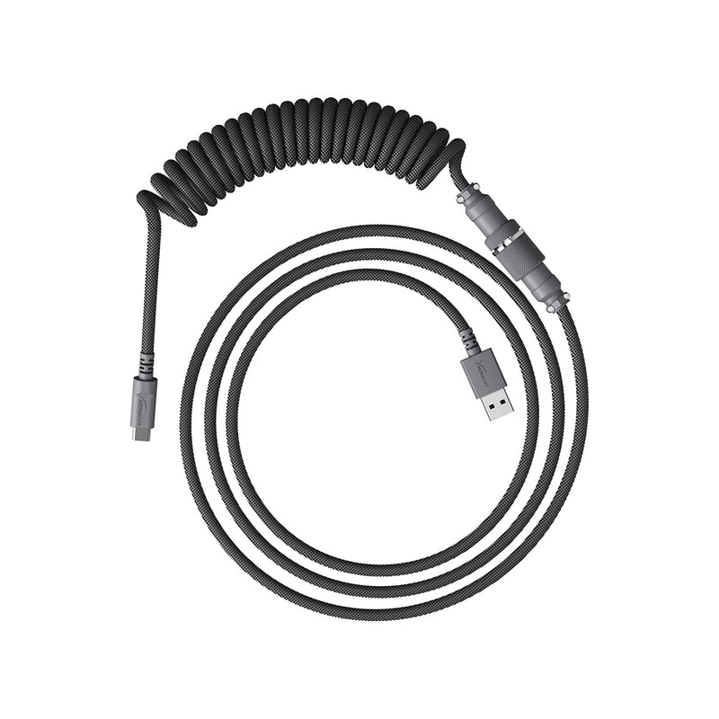 HyperX USB-C Coiled Cable (Gray) (6J678AA)