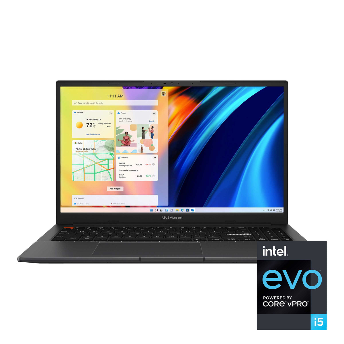 Asus Vivobook S 15 OLED K3502ZA-L1477WS Laptop (Indie Black) | 15.6” FHD (1920 x 1080) OLED | i5-12500H | 8GB RAM | 512GB SSD | Intel Iris Xe Graphics | Windows 11 Home | MS Office Home & Student 2021 | Asus BP1504 Casual Backpack