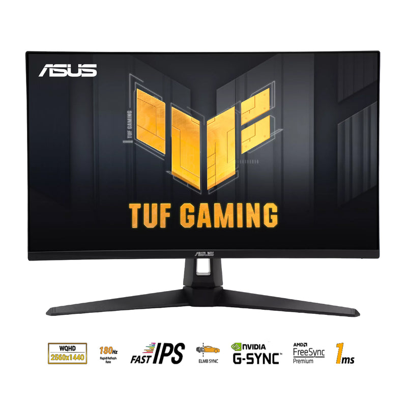 Asus TUF Gaming VG27AQ3A 27" QHD 180Hz Fast IPS ELMB Sync 1ms (GTG) Freesync G-Sync Compatible Monitor