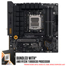 Asus TUF Gaming B650M-E WiFi DDR5 Motherboard Bundle (Ryzen 7 5700X3D, Ryzen 7 5800X3D, Ryzen 7 7800X3D, Ryzen 7 9800X3D, Ryzen 9 7900X3D, Ryzen 9 7950X3D)